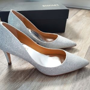Badgley Mischka sparkle pumps